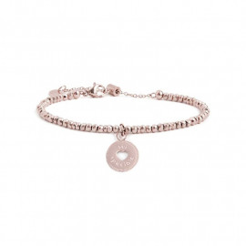 Bracciale rosè con pendente " sei speciale"