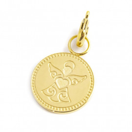 Charm oro angelo custode