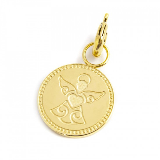 Charm oro angelo custode