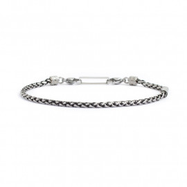 Bracciale catena sonaglio 2.7mm brunito