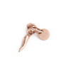 Charm corno rosè mini