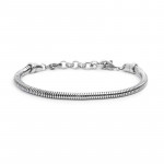 Bracciale catena snake tonda