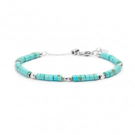 Bracciale con pietre a rondelle