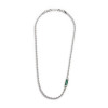 Collana con elemento in pietra