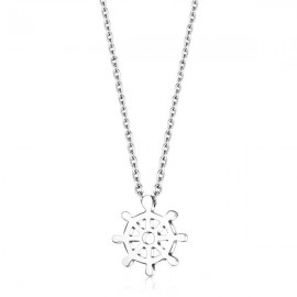 Collana da uomo S'Agapò collezione Nautika timone