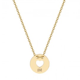 Collana S'Agapò "Love" dorato