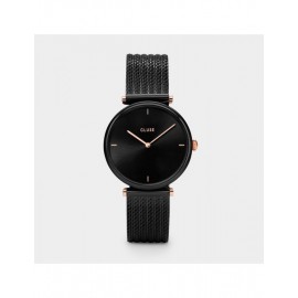 orologio cluse triomphe mesh black/black