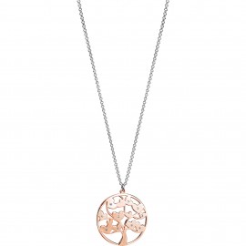 Collana donna Jack&Co Albero della Vita oro rosa