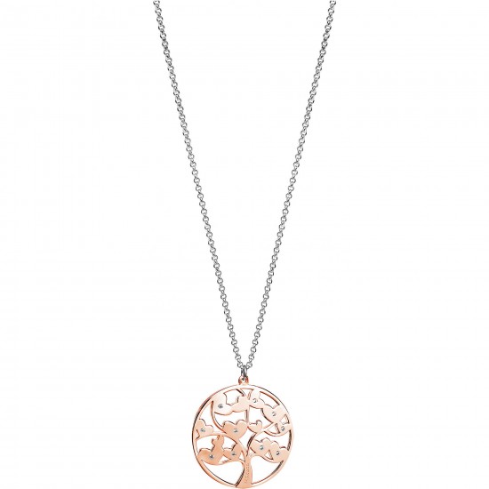 Collana donna Jack&Co Albero della Vita oro rosa