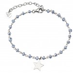 bracciale jack&co stella con cristalli celesti