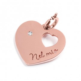 Charm Marlu' a forma di cuore