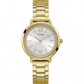 Orologio donna Guess dorato e cristalli