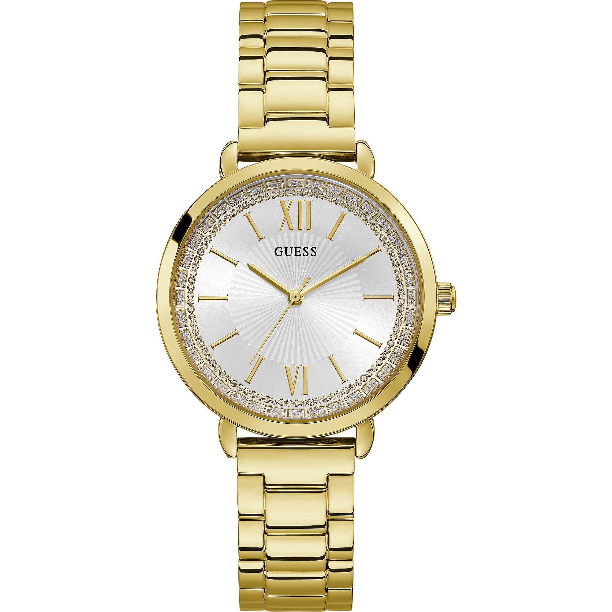 Orologio donna Guess dorato e cristalli Gioie Gioielli SrlS