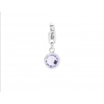 charm s'agapõ cristallo violet collezione Happy sha101
