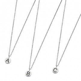 Collana da donna Marlù lettere