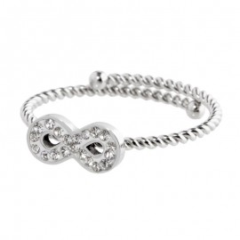 Anello Marlù stella e strass 18AN049