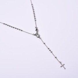 Collana Rosario in argento 03