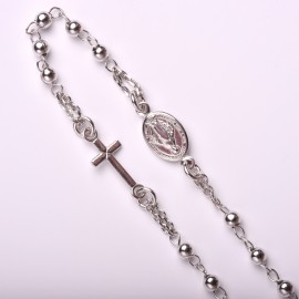 Bracciale rosario in argento 925 dorato