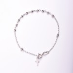 Bracciale rosario in argento 925 BRA02