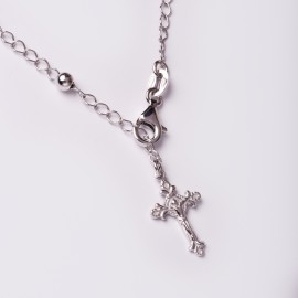Bracciale rosario in argento 925 BRA03