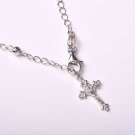 Bracciale rosario in argento 925 BRA04
