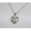 Collana donna con cuore in argento 925/1000 CDC03