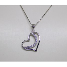 Collana donna con cuore in argento 925/1000 CDC05