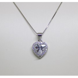 Collana donna con cuore in argento 925/1000 PE7424