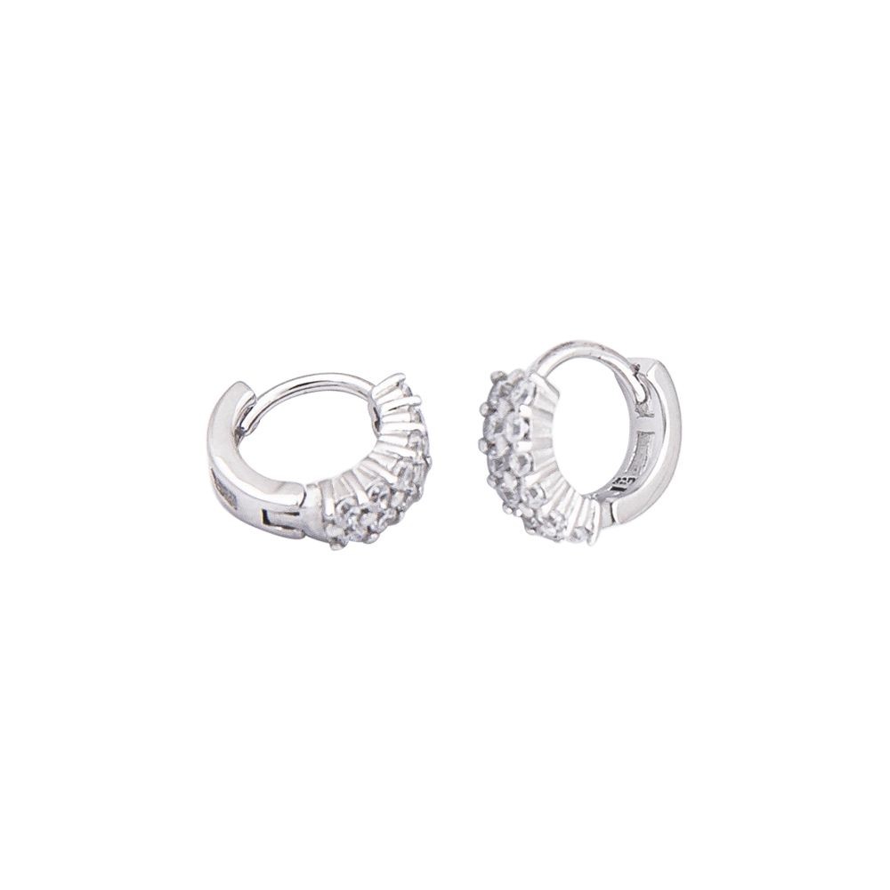 YOEE Orecchini Pendenti In Argento Sterling 925 Con Zirconia Cubica - Scritta 'Love You More' - Ipoallergenici, Regalo Con Scatola - 2