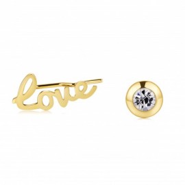 orecchini s'agapò love collezione write