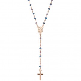 Collana da donna Amen CRO10RBLTO4