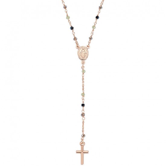 Collana da donna Amen CRO10RGTOVE4