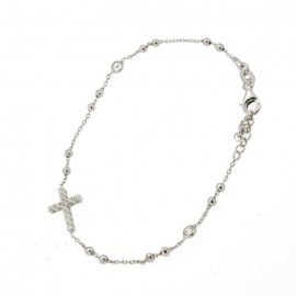 Bracciale rosario in argento 925 BRE01