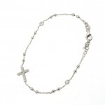Bracciale rosario in argento 925 BRE01